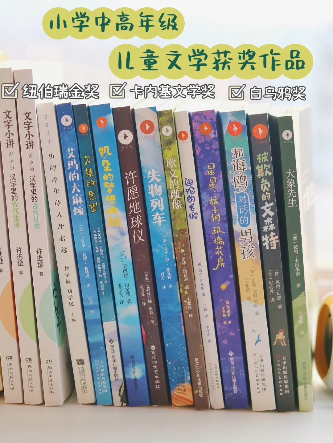 进阶书单📖｜7-14岁获奖儿童文学小说
