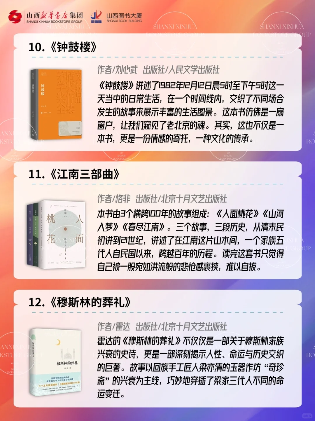 茅盾文学奖必读Top15！国内长篇小说天花板