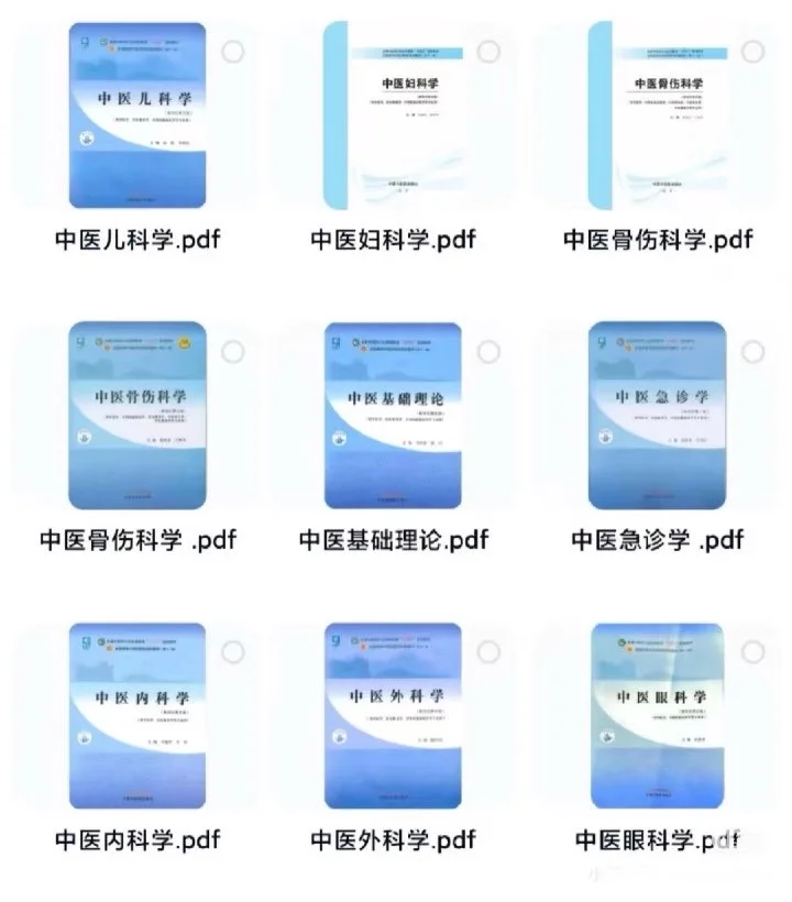 中医学十四五规划教材pdf