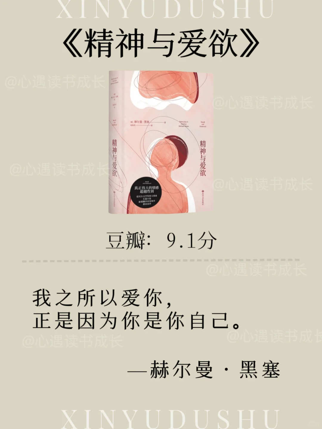 📚女生一定要读黑塞，提升自我的灵魂之书