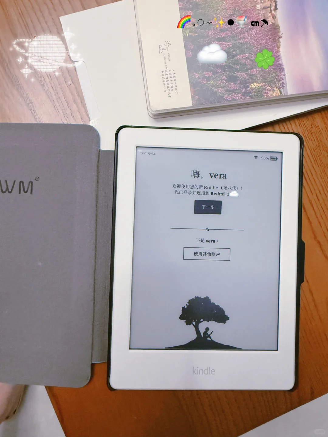 时隔十年，重启kindle，系统让我重制账户