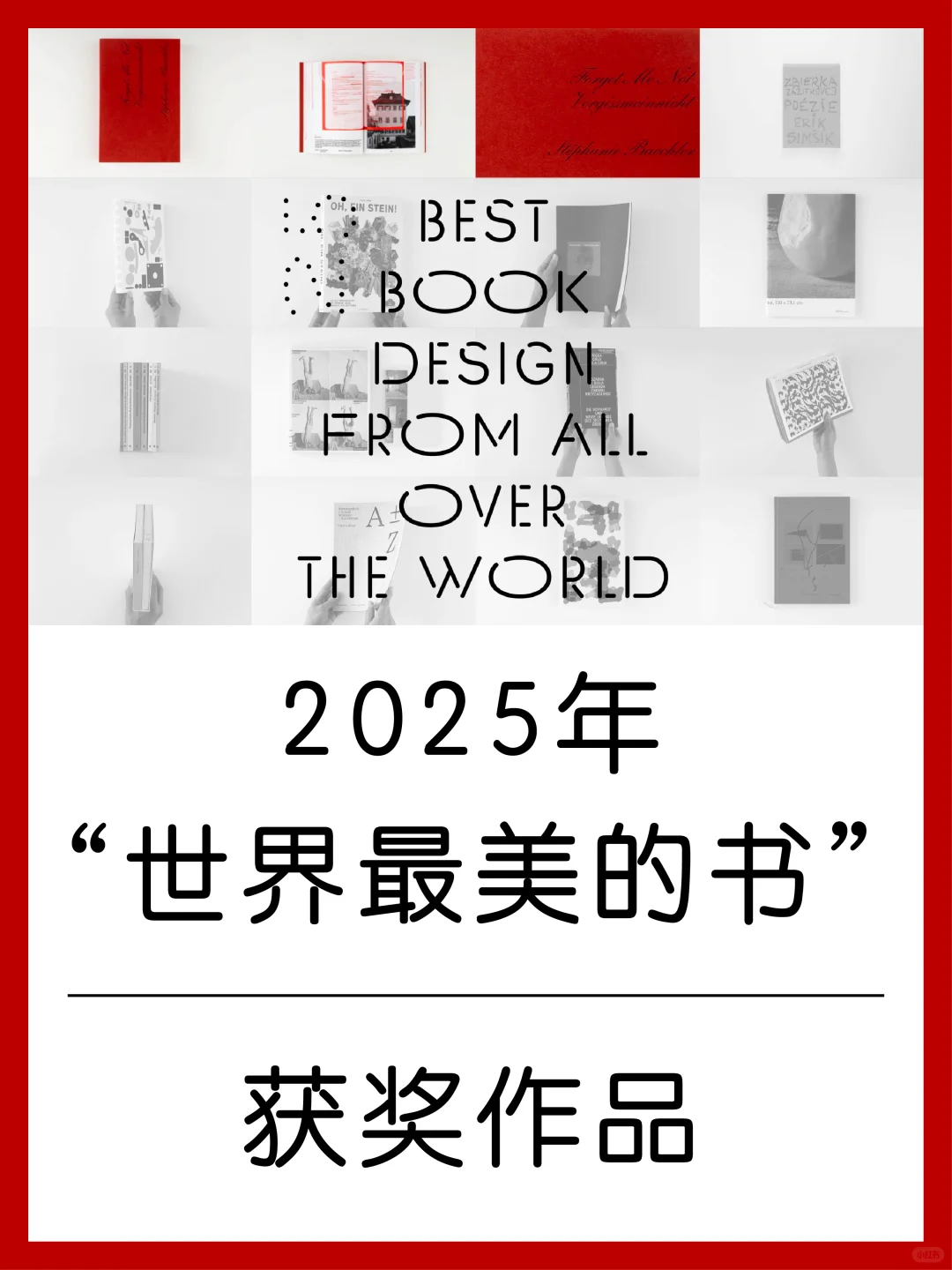 2025年世界最美的书 获奖作品