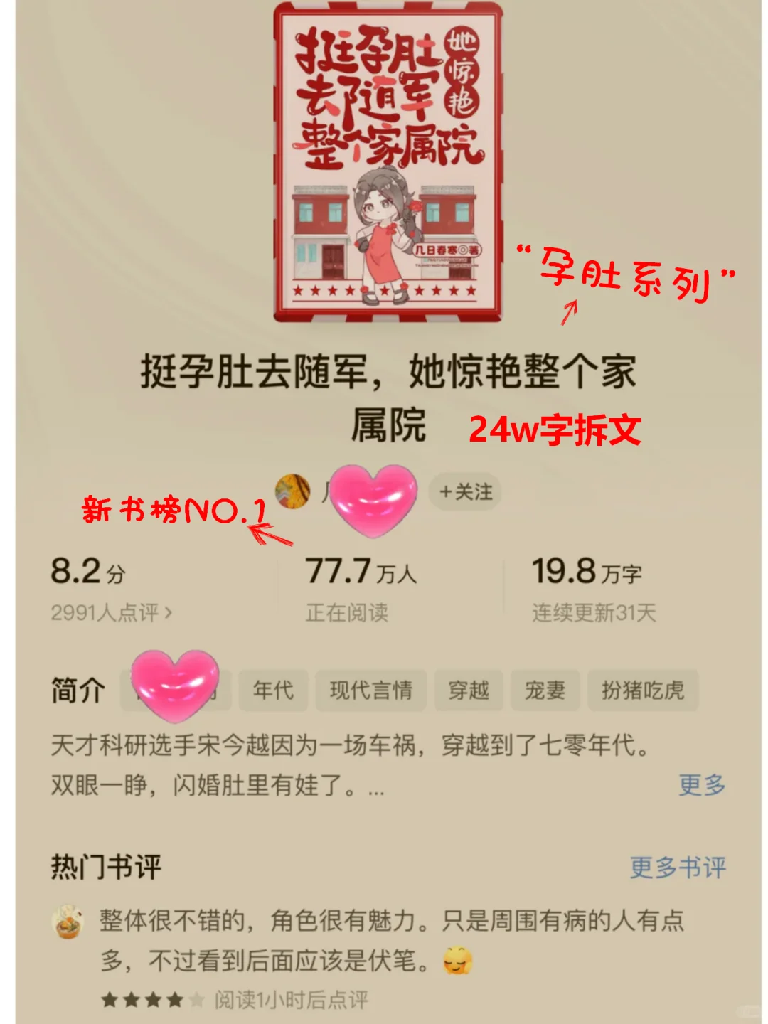 7月番茄爆量很有米的年代4本书|新书榜NO1