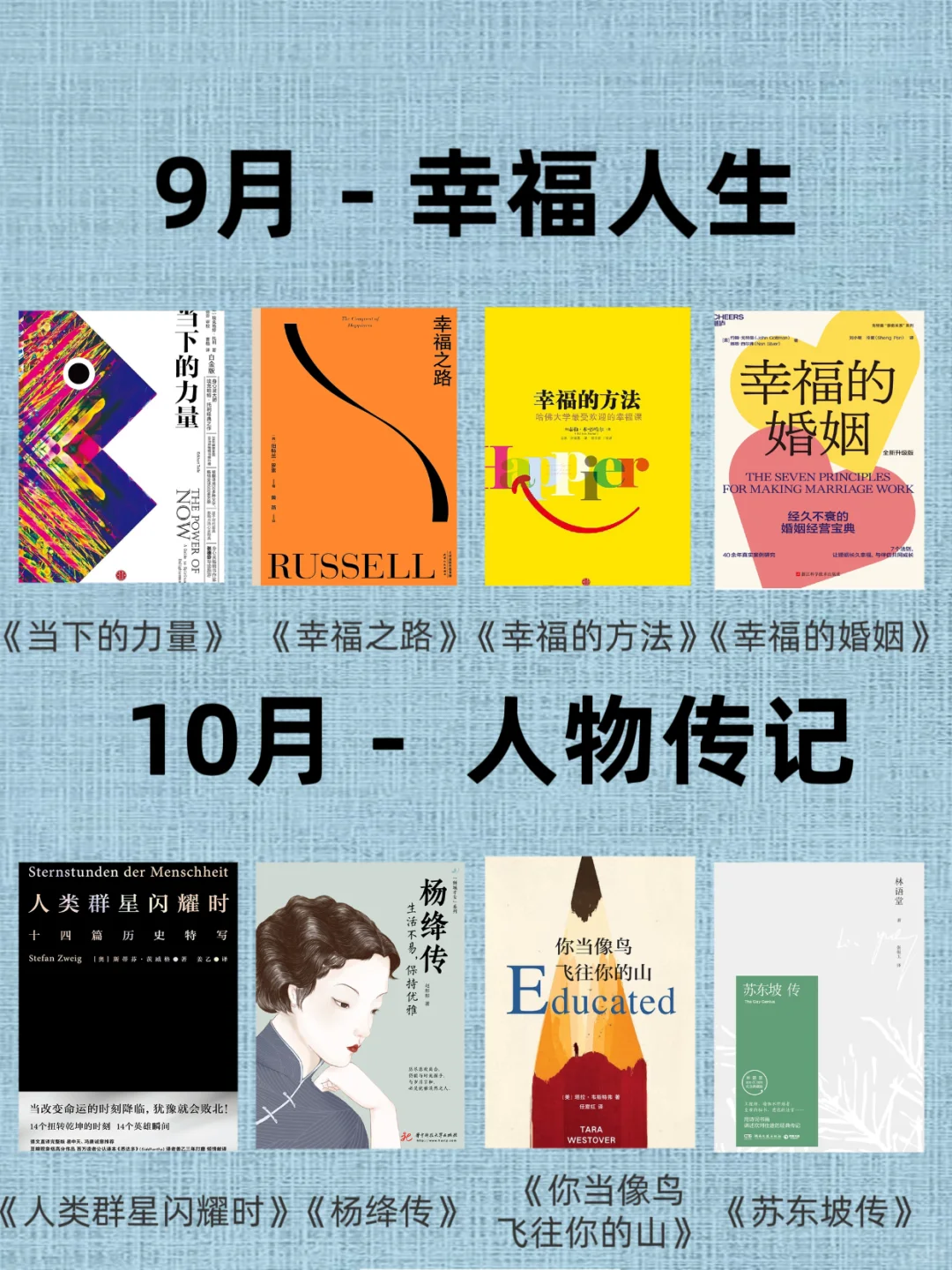 敢不敢2025年读完这48本书，狠狠逆袭？
