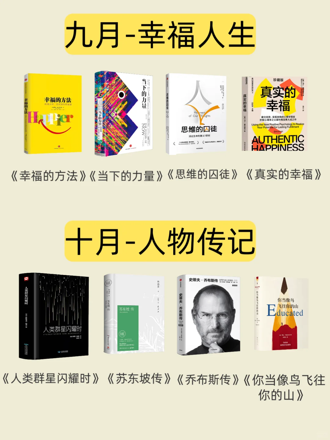 📚敢不敢2025读完这48本书？狠狠逆袭！