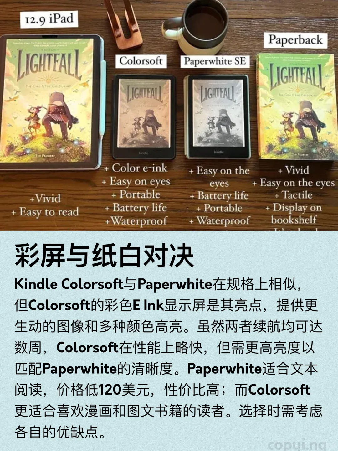 亚马逊新推出两款彩色Kindle