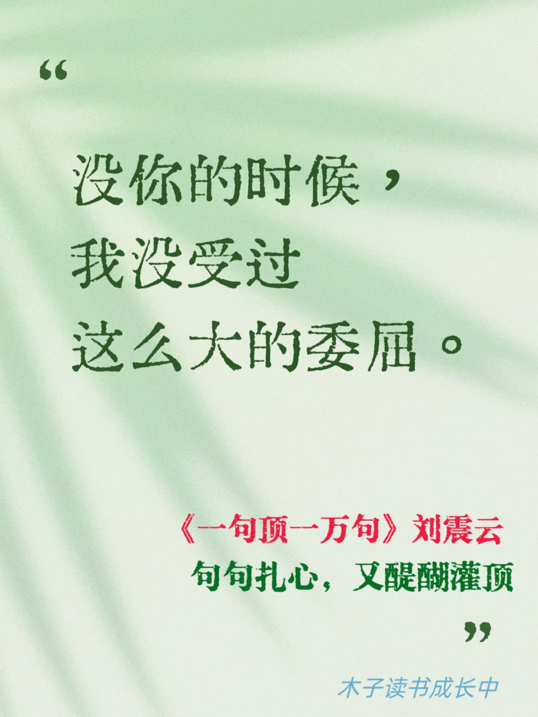 刘震云的顶级文笔，句句扎心又醍醐灌顶。