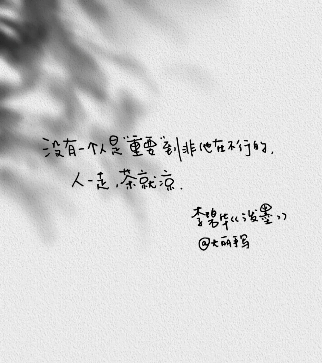李碧华经典语录|手写摘抄