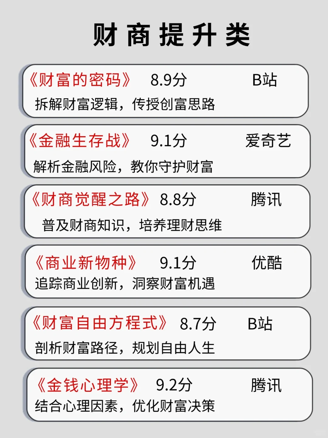 肚子没墨，请狂刷这42部纪录片❗️❗️