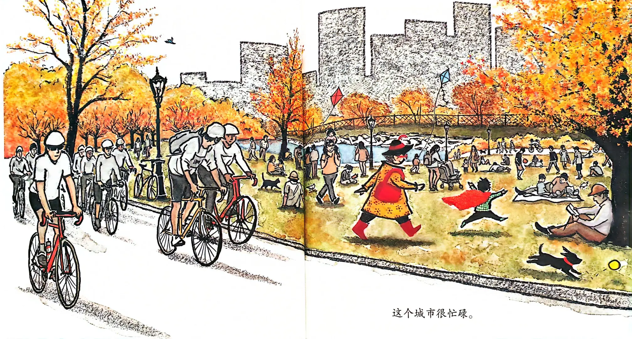 那些获奖绘本啊《奶奶的红披风》远离喧嚣