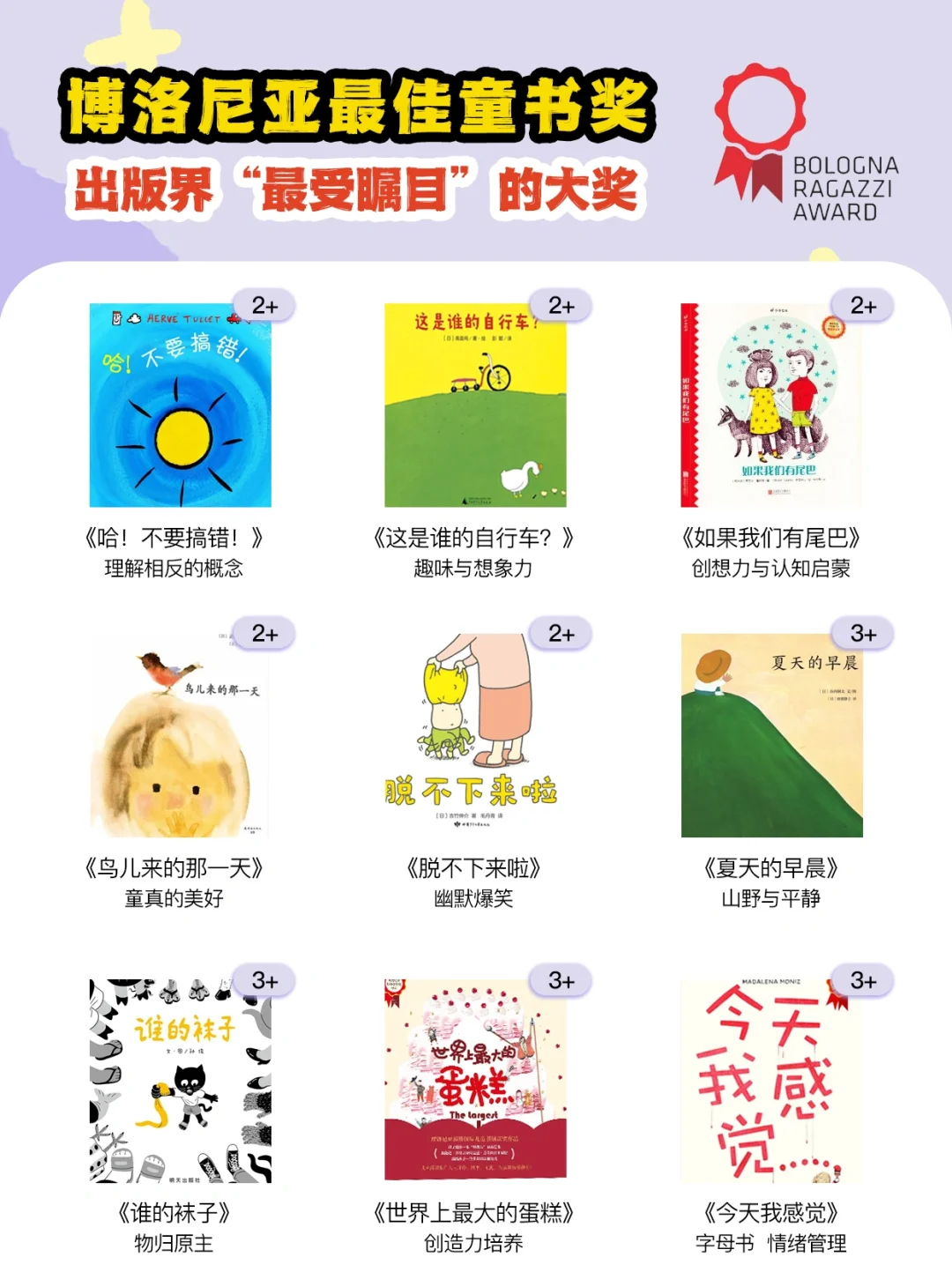 四大绘本奖🔥36本精选！阅读启蒙不迷路！