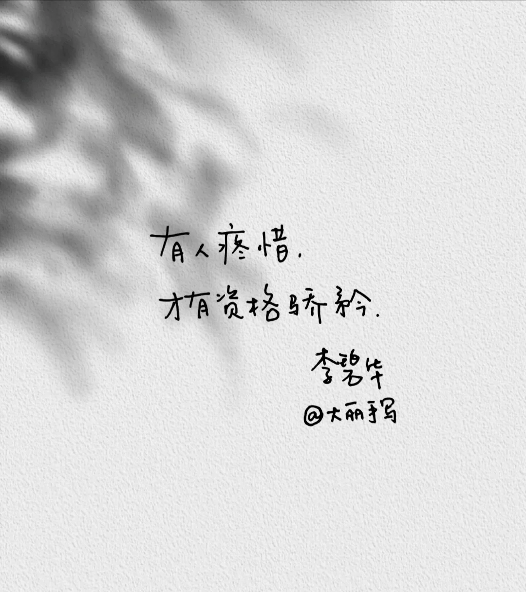 李碧华经典语录|手写摘抄