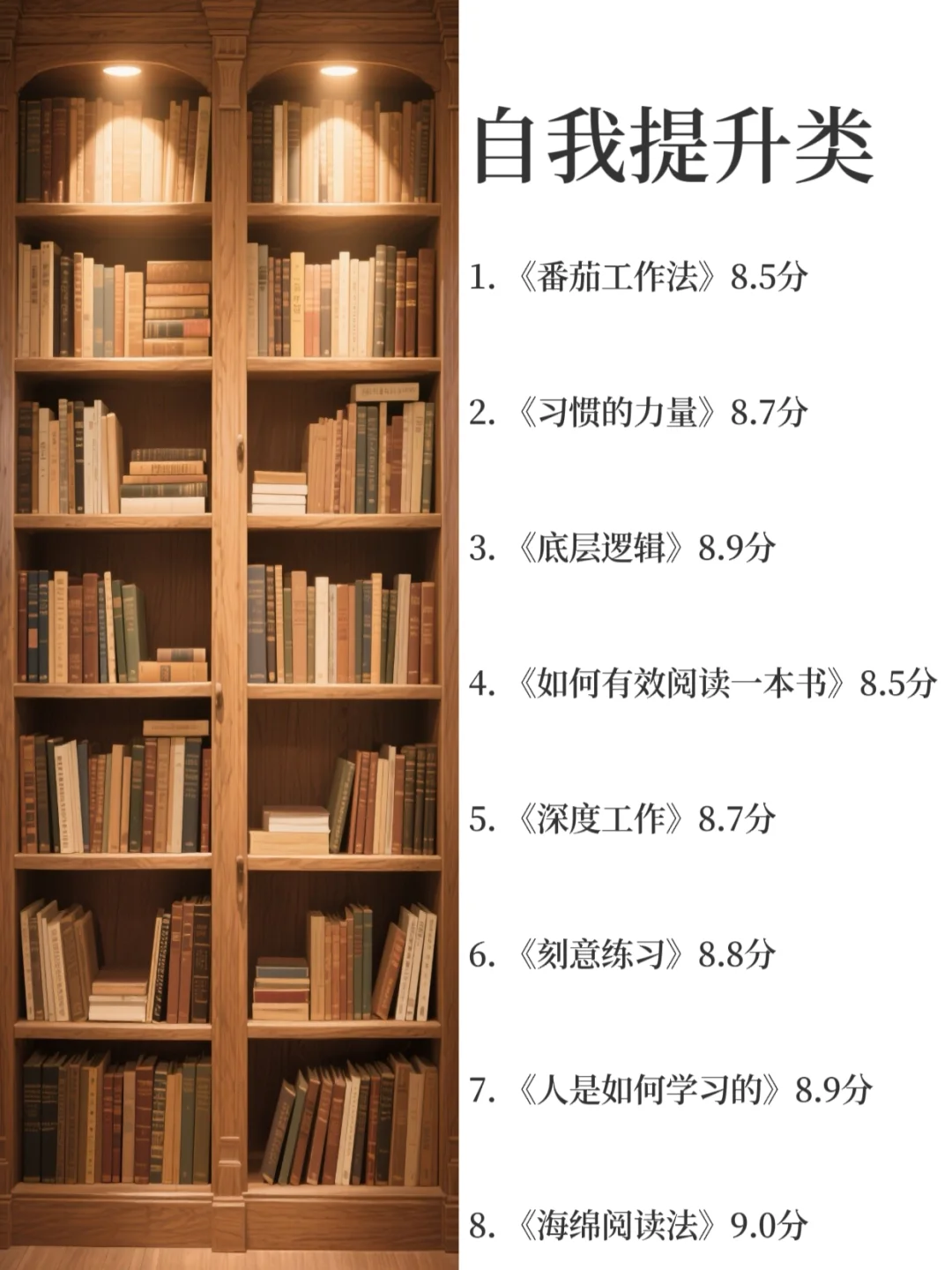 脑子会变快的7类书，一定要看❗️❗️