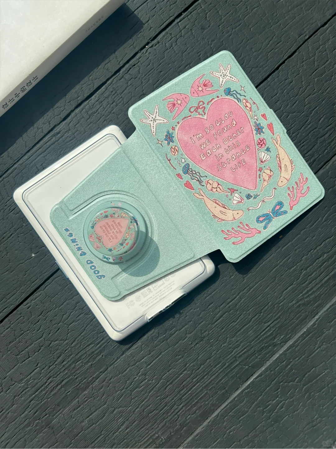 手持kindle壳也太方便了🐚