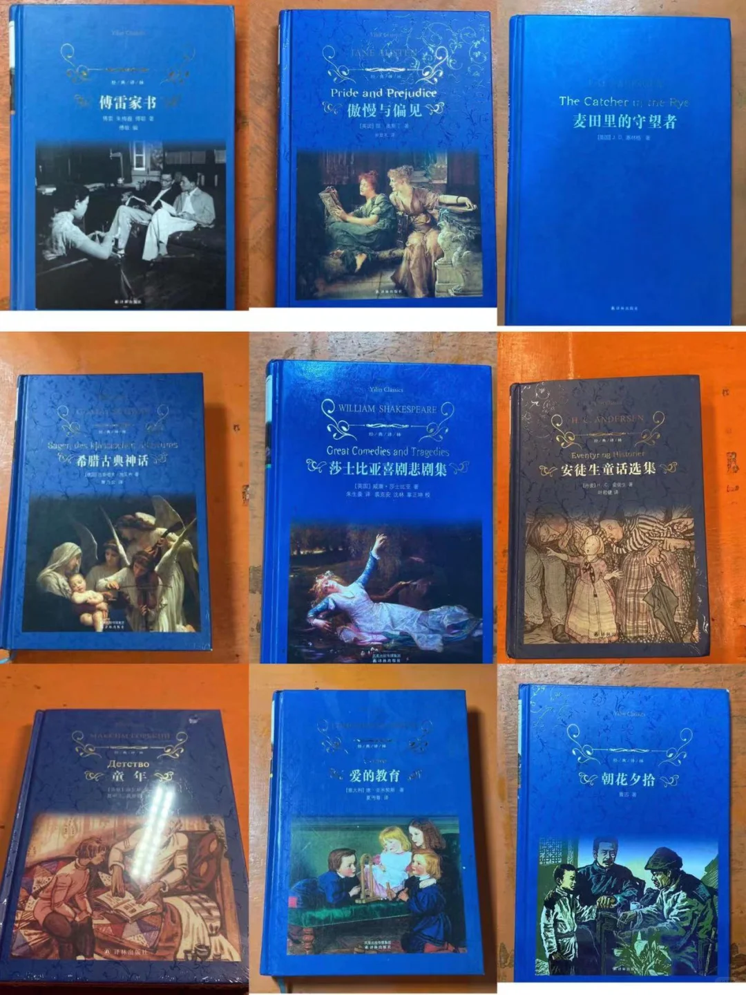 9元出二手书世界经典名著·经典译林出版社