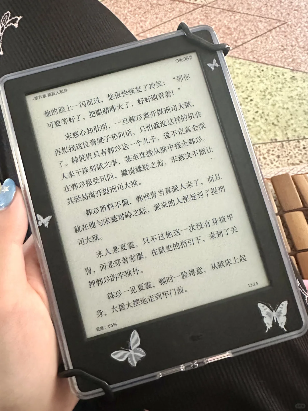 当年400块买的咪咕kindle X看书看到爽了🙊
