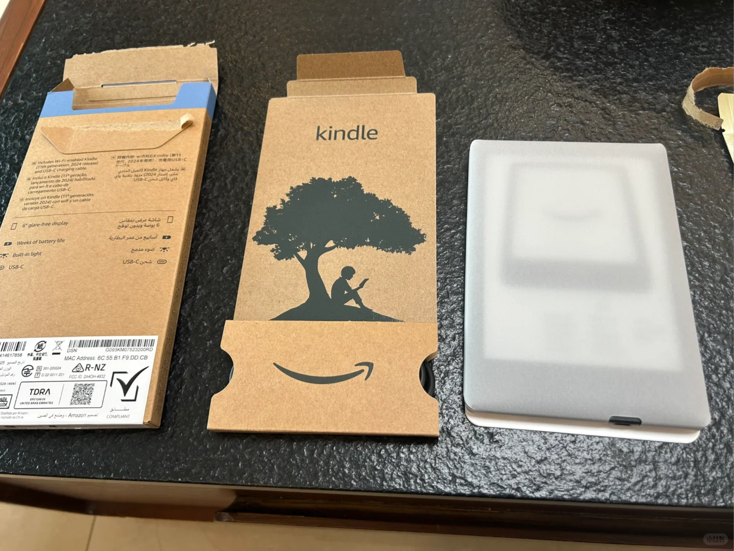 今天买的Kindle，真的香！