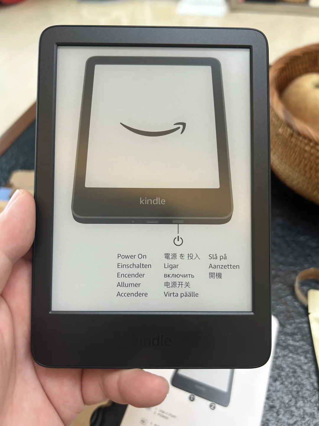 今天买的Kindle，真的香！
