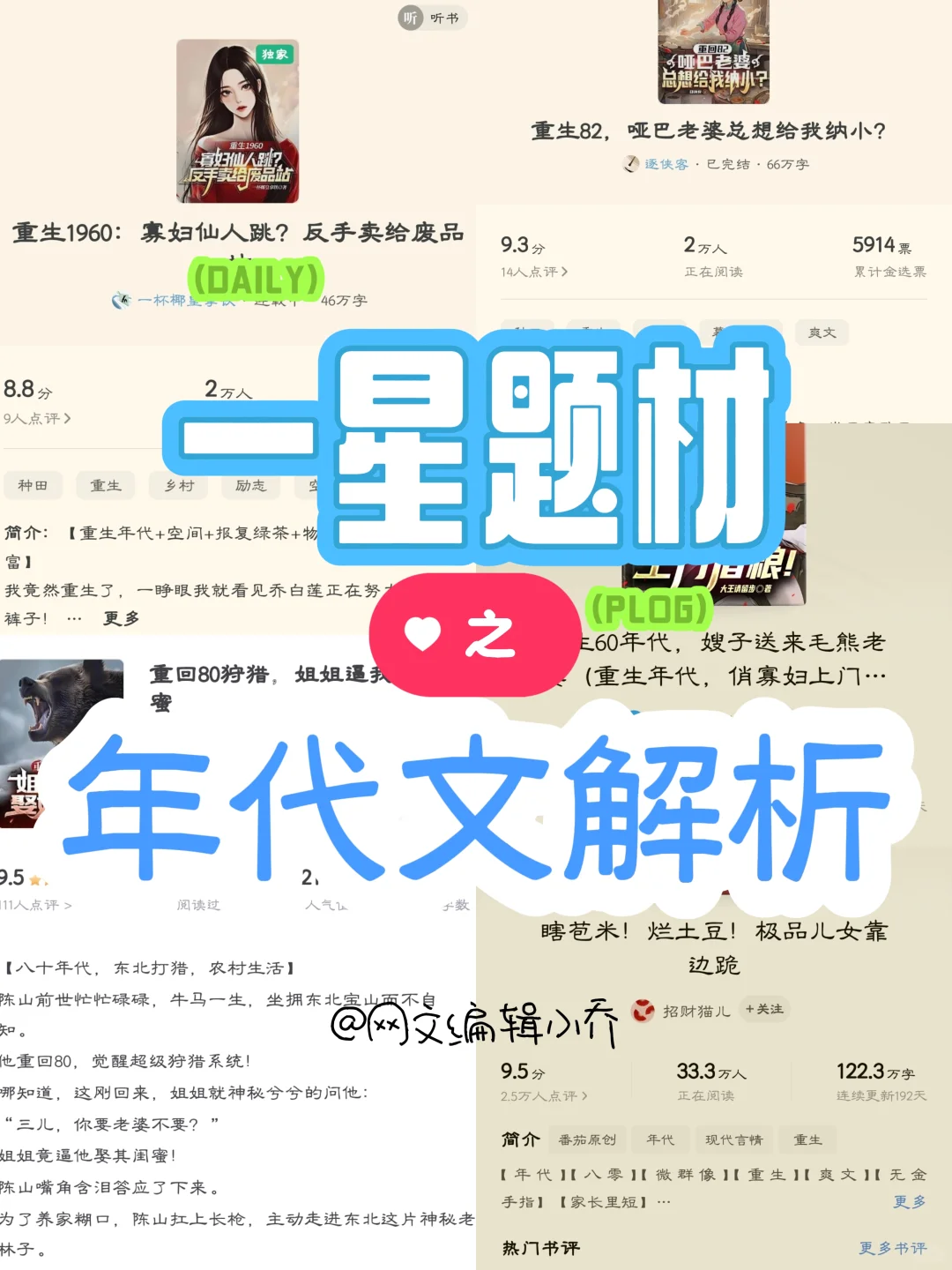 男频一星题材，年代文解析