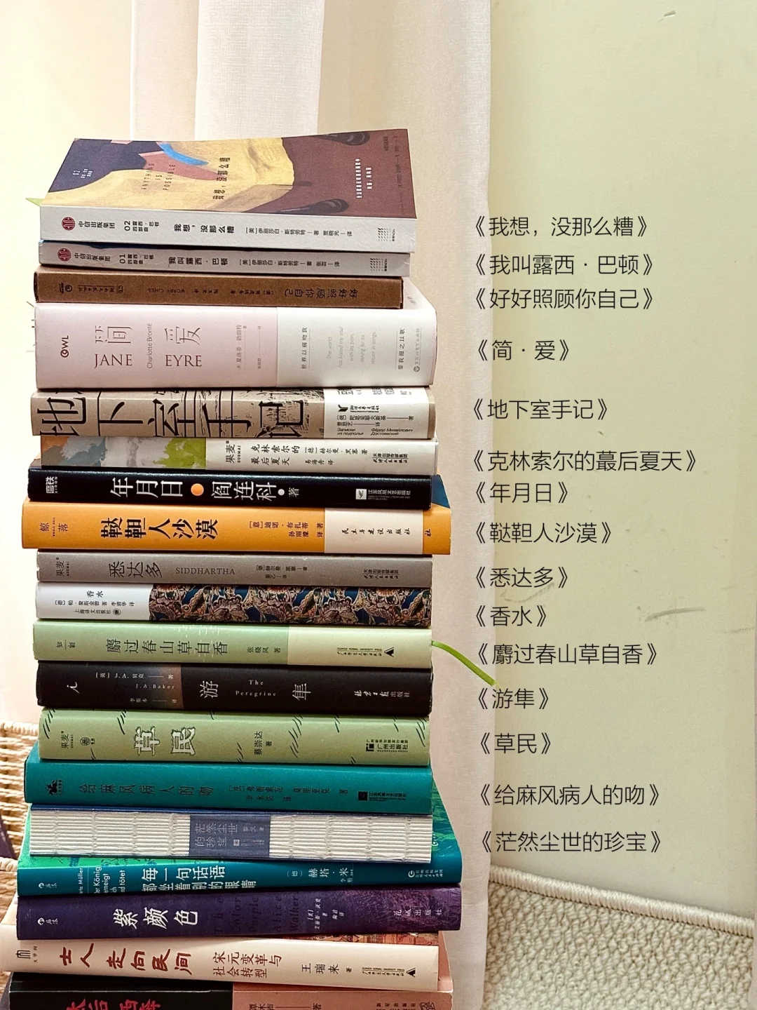 我的2024年度书单⤴️今年全靠这些书续命