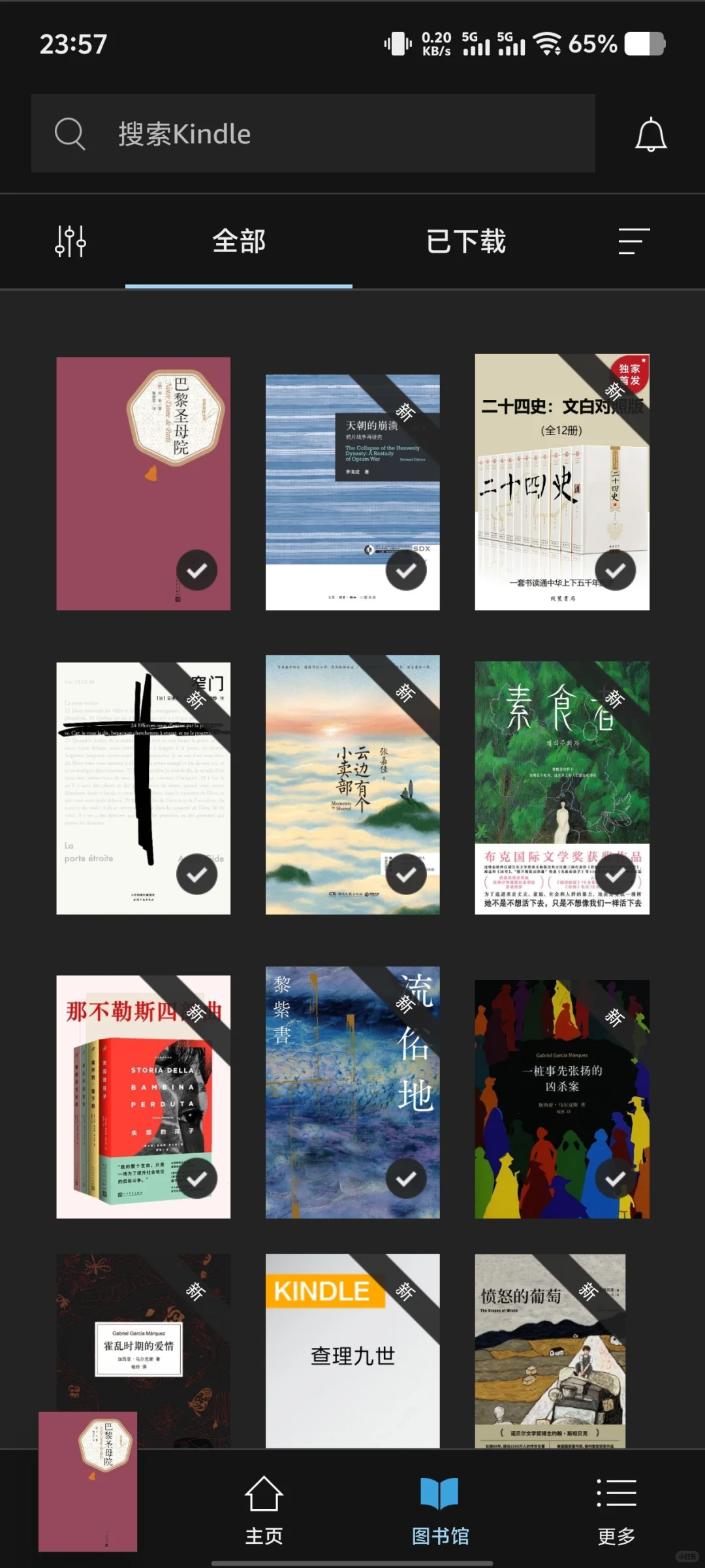 我天，发现了kindle新的打开方式