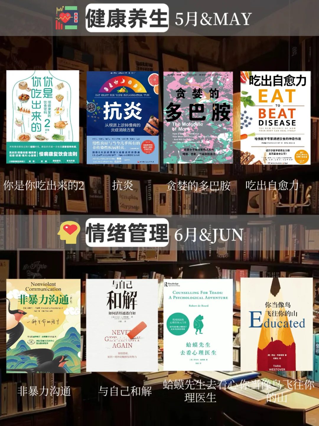 2025年书单 |自律的人已经在悄悄拔尖了🔥