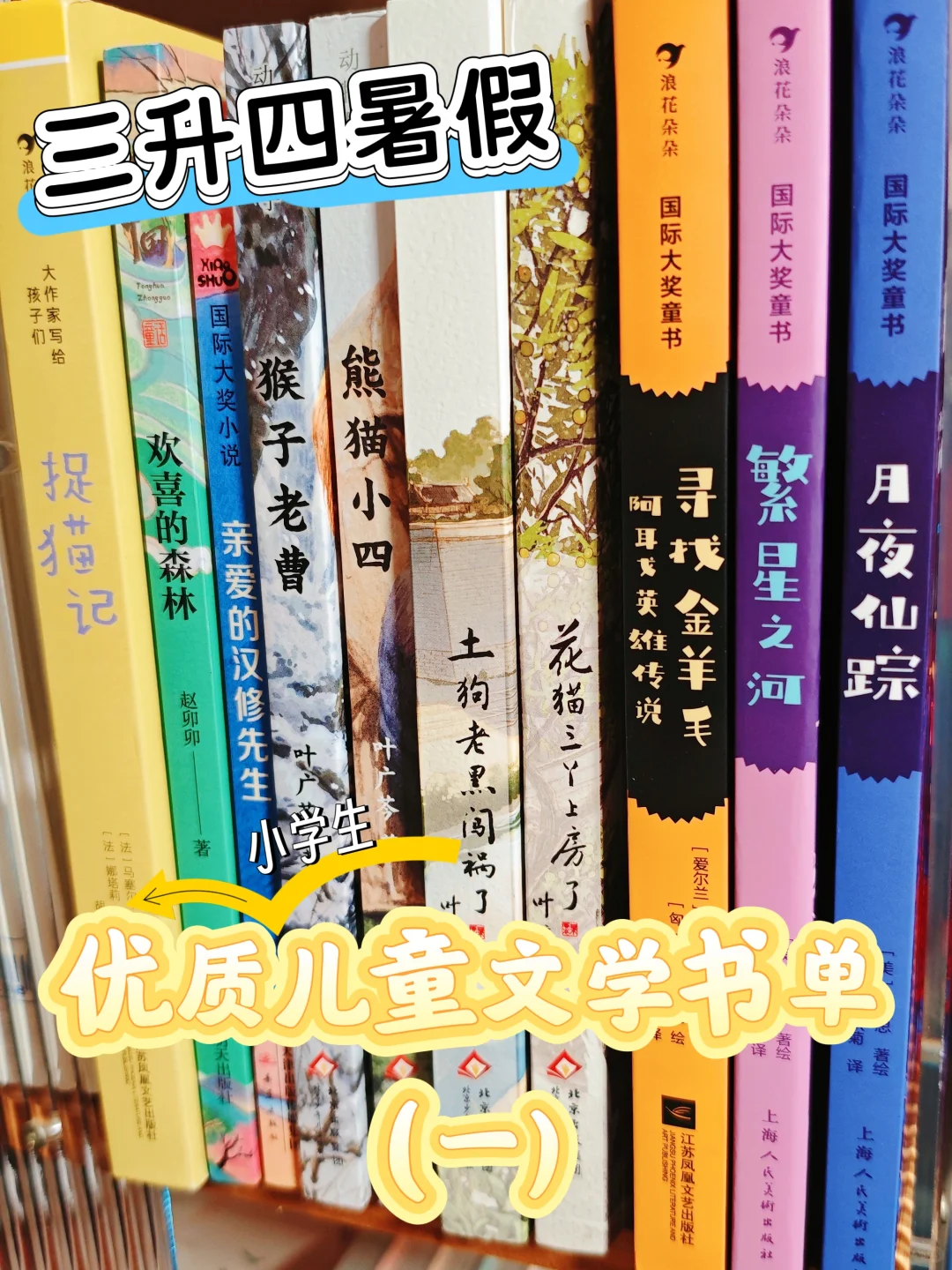 暑假啃书计划✅优质儿童文学书单大公开📚
