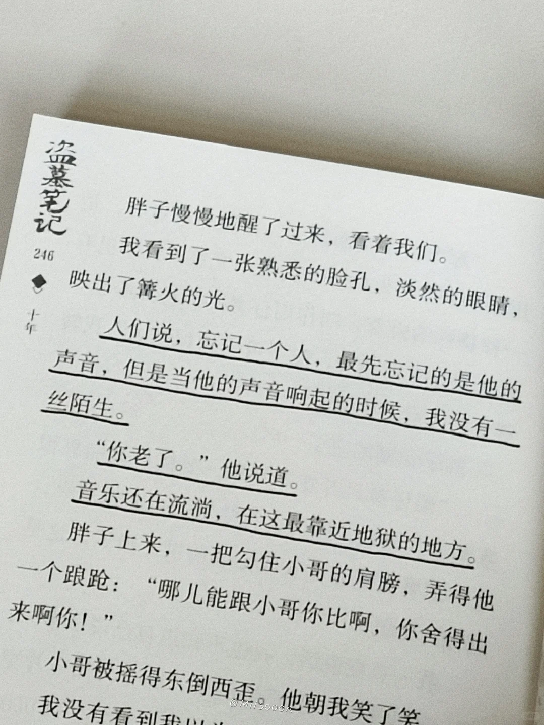 “你不能是一块石头。”