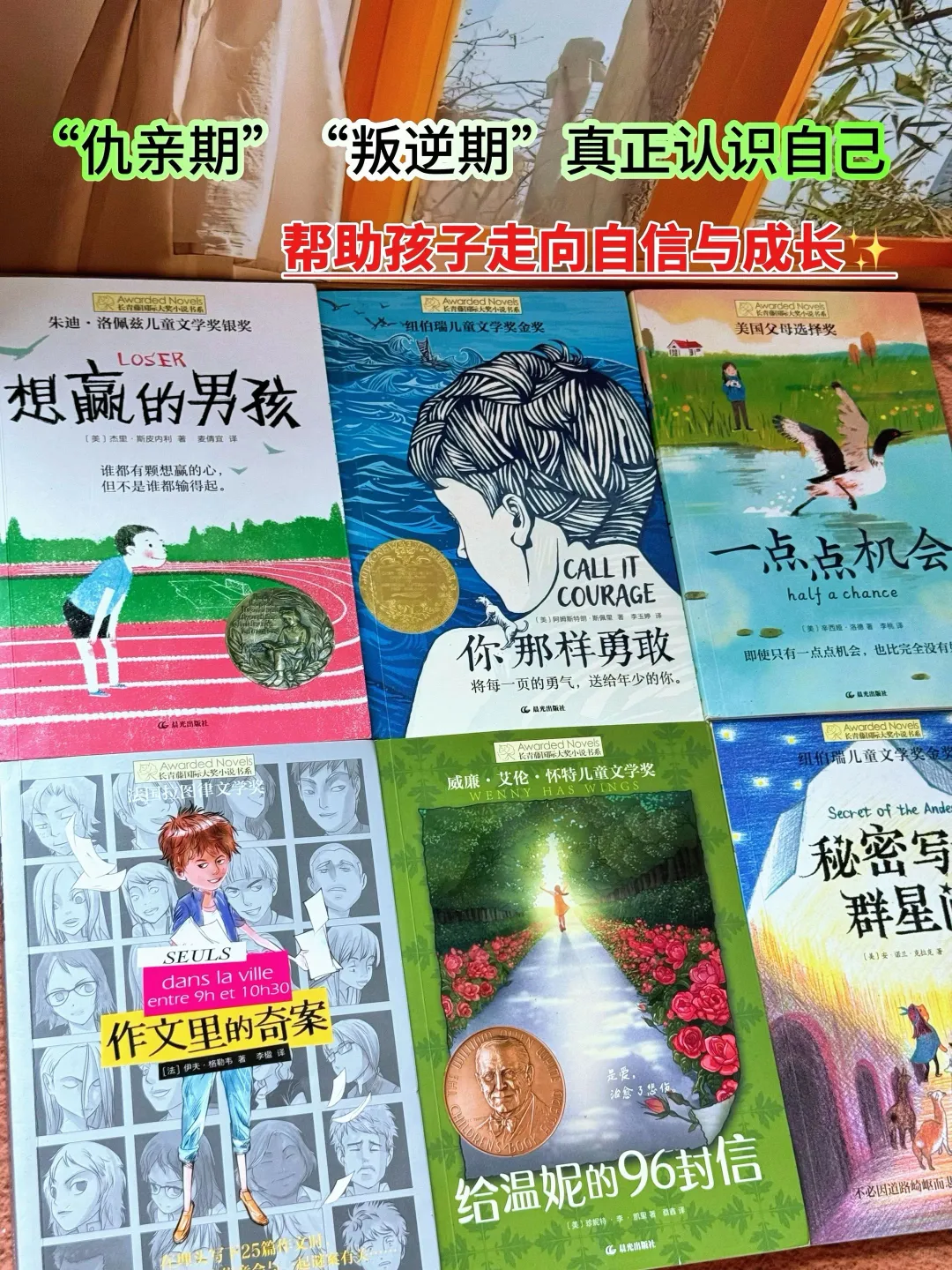🔥获奖无数的国际大奖文学作品！