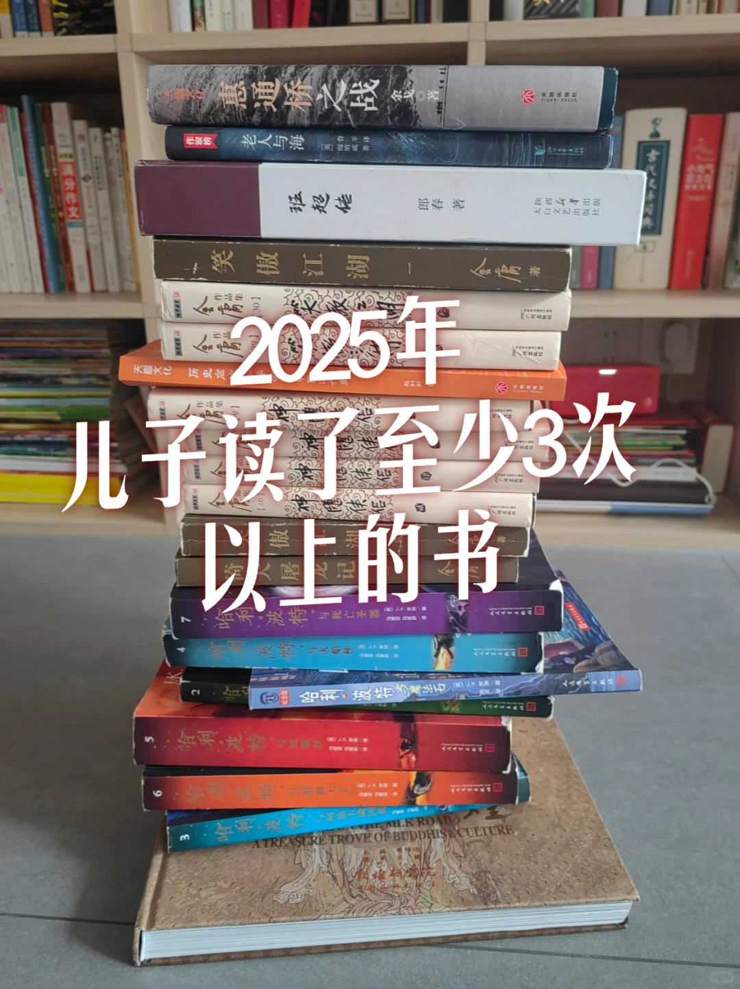 2025年，儿子有他“读不厌”的书单