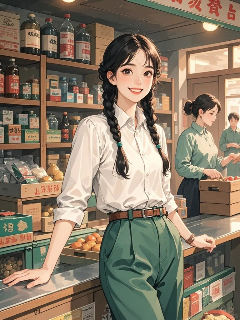 六零供销社里发家致富
