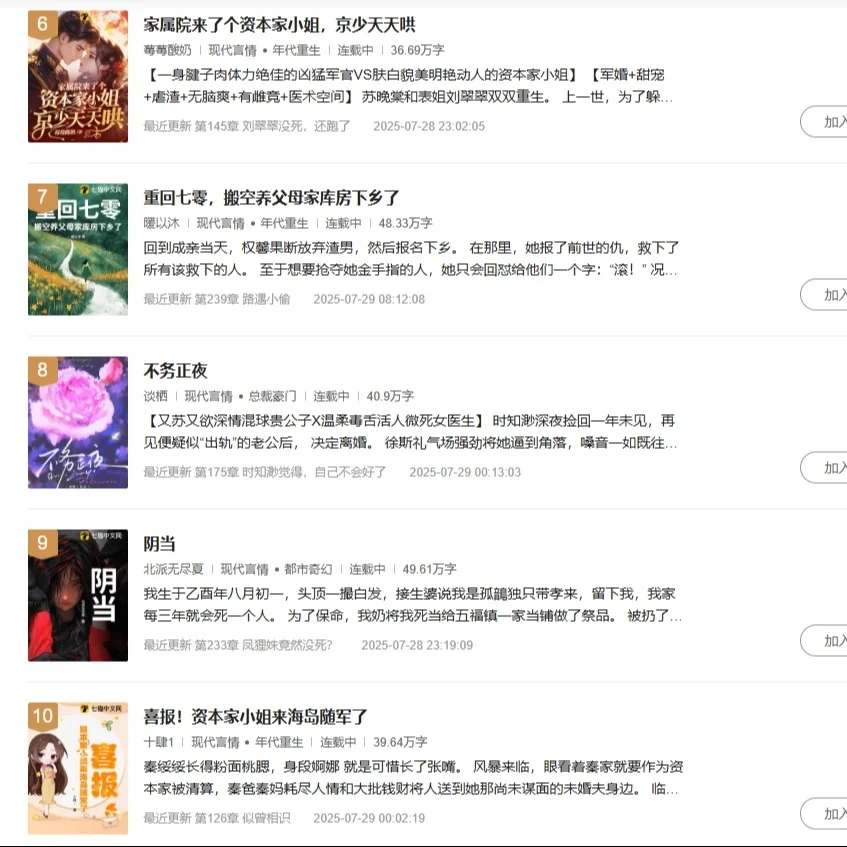 七猫7月女频新书还是很值得一看的