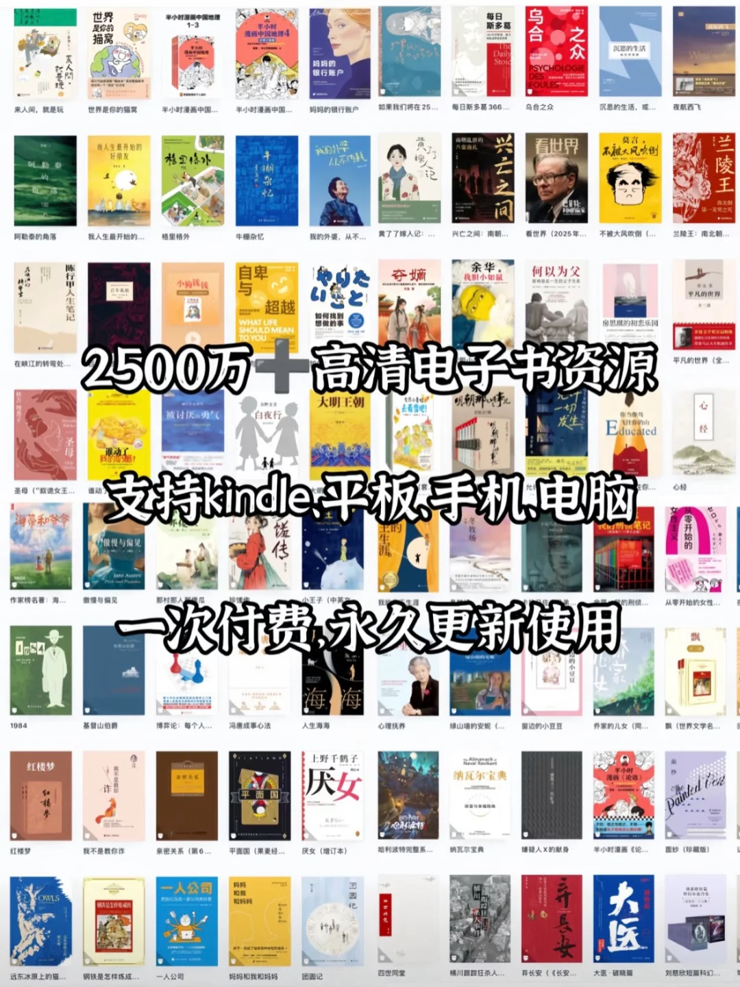 实现电子书自由喽～