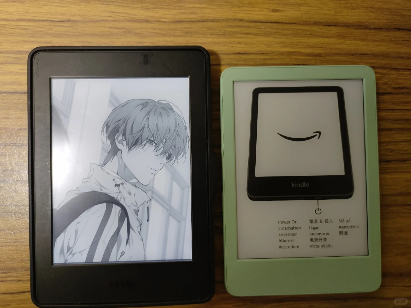 🇨🇦新买的Kindle小绿，果然很冷