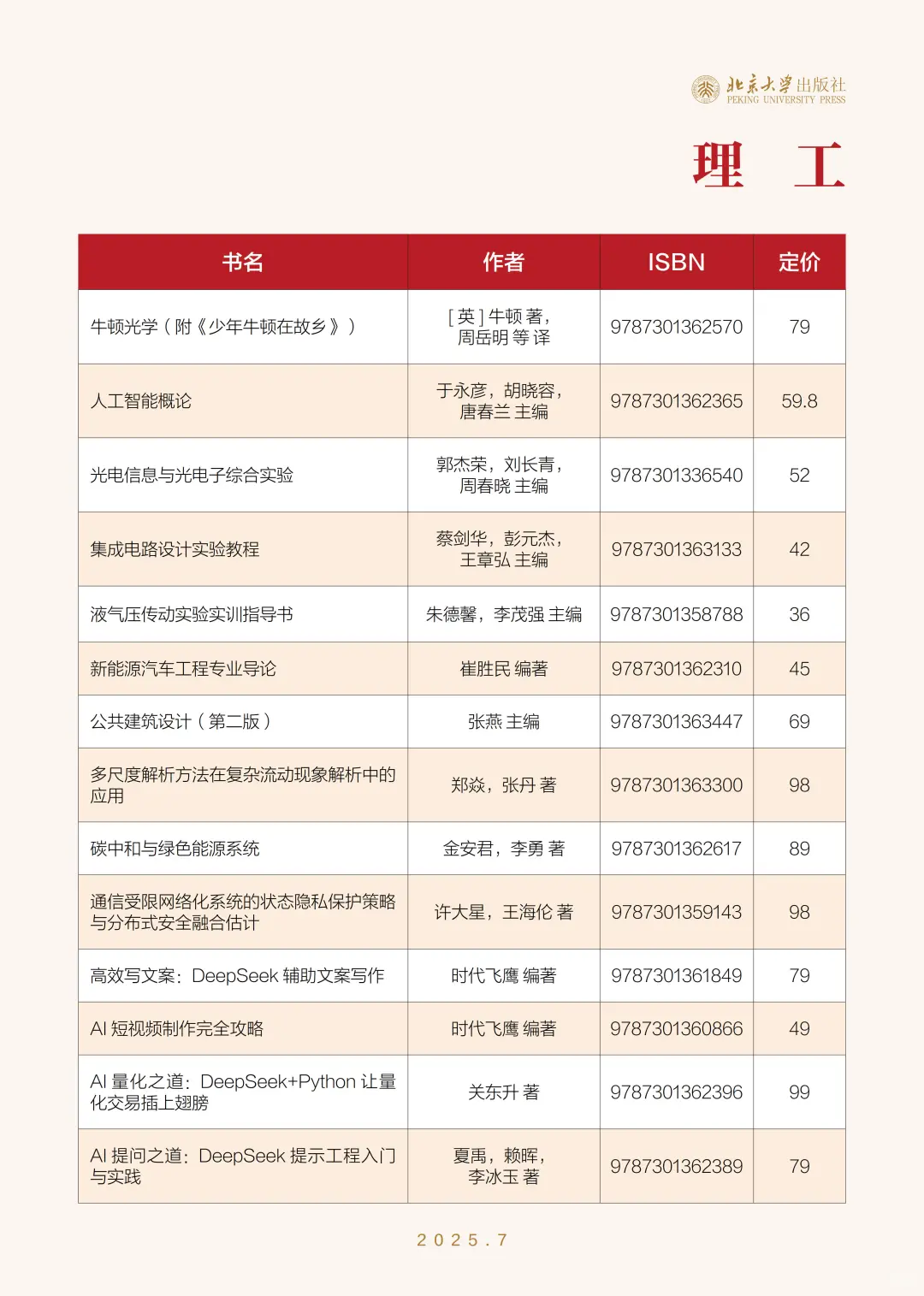 📚北京大学出版社7月新书书单‼