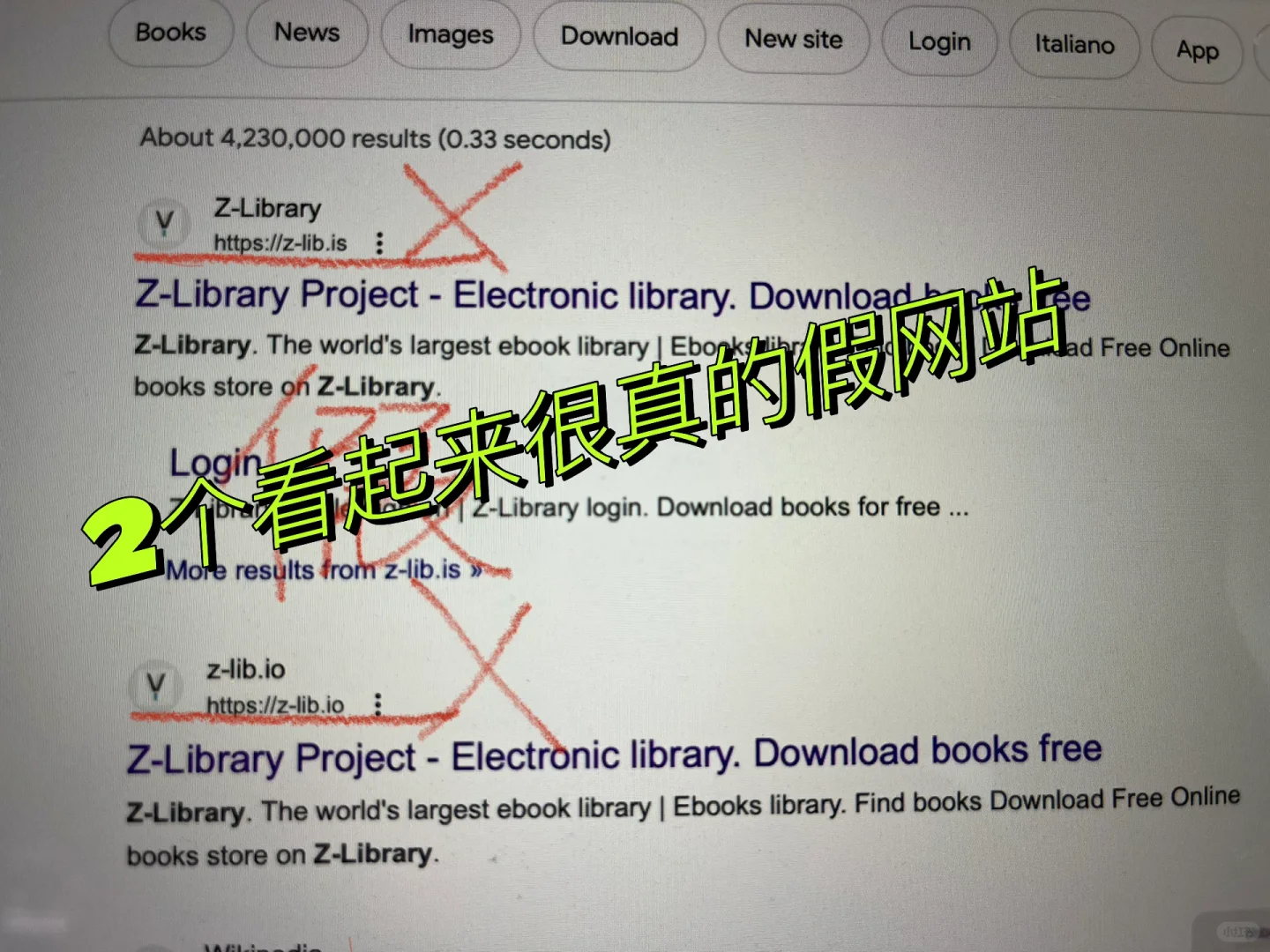 📖免费电子书资源—擦亮眼睛避开假网站！📖