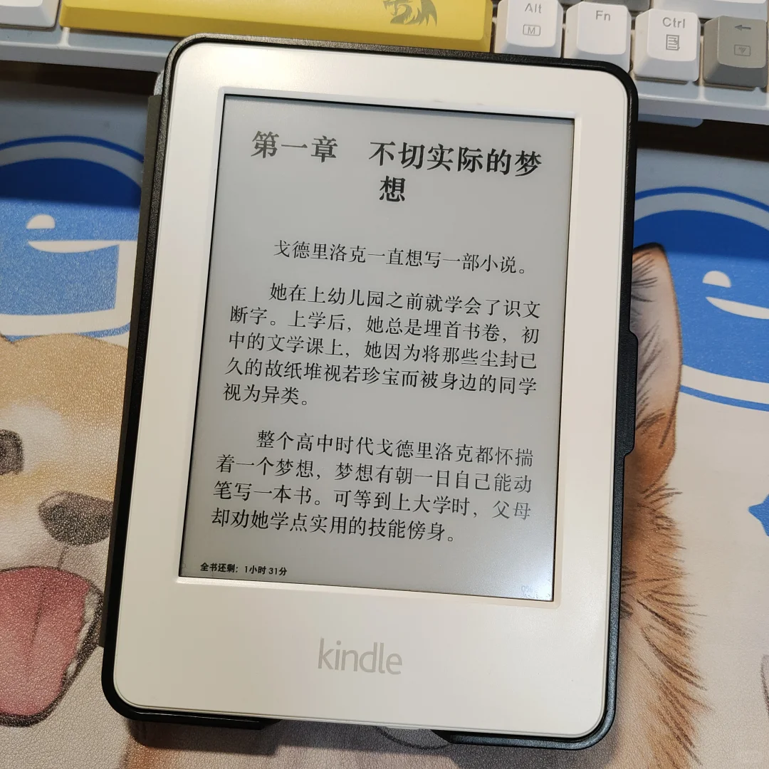 是谁2025了还在用无背光kindle