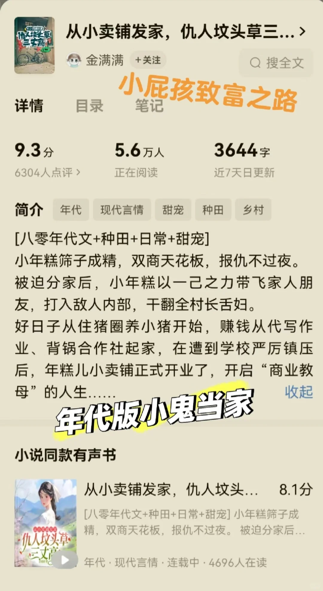 熬夜必看小说‼️年代文合集❗