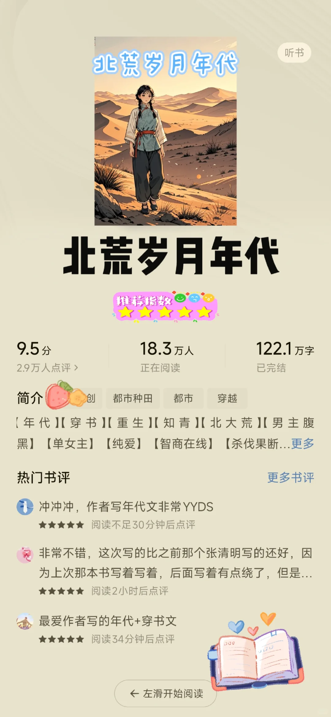 这5⃣️本年代文简直是天花板❗强推❗过火