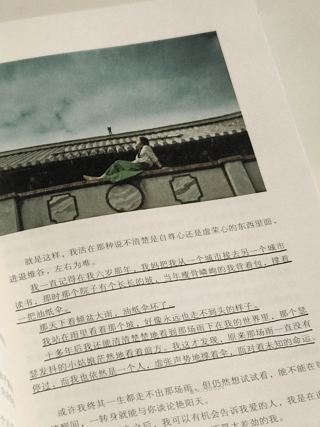 “你说你向往自由，或许还需要一点爱情。”
