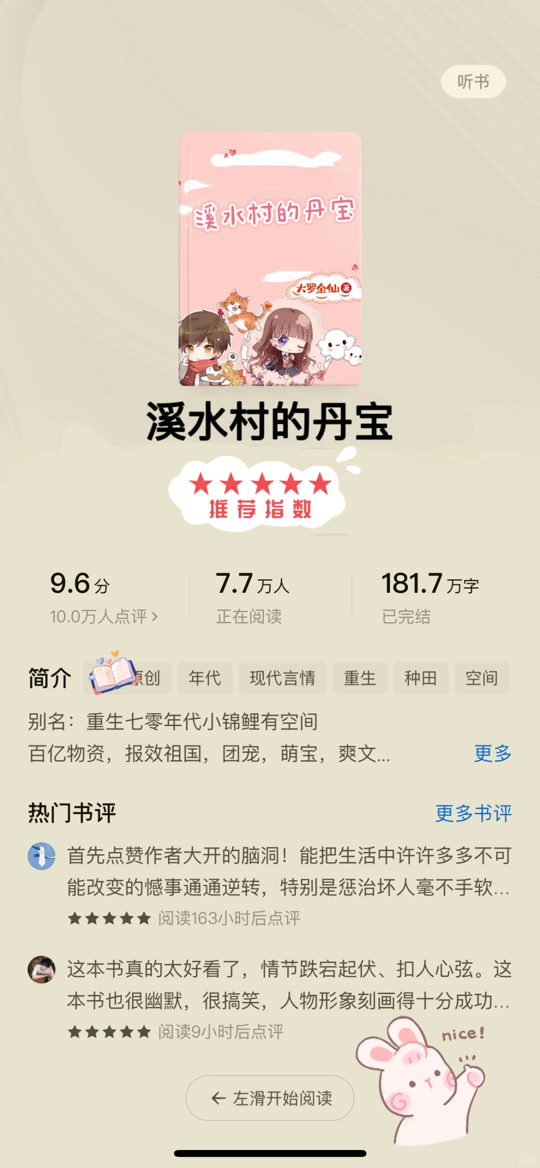 🍅不能错过的5⃣️本年代文❗️强推‼️