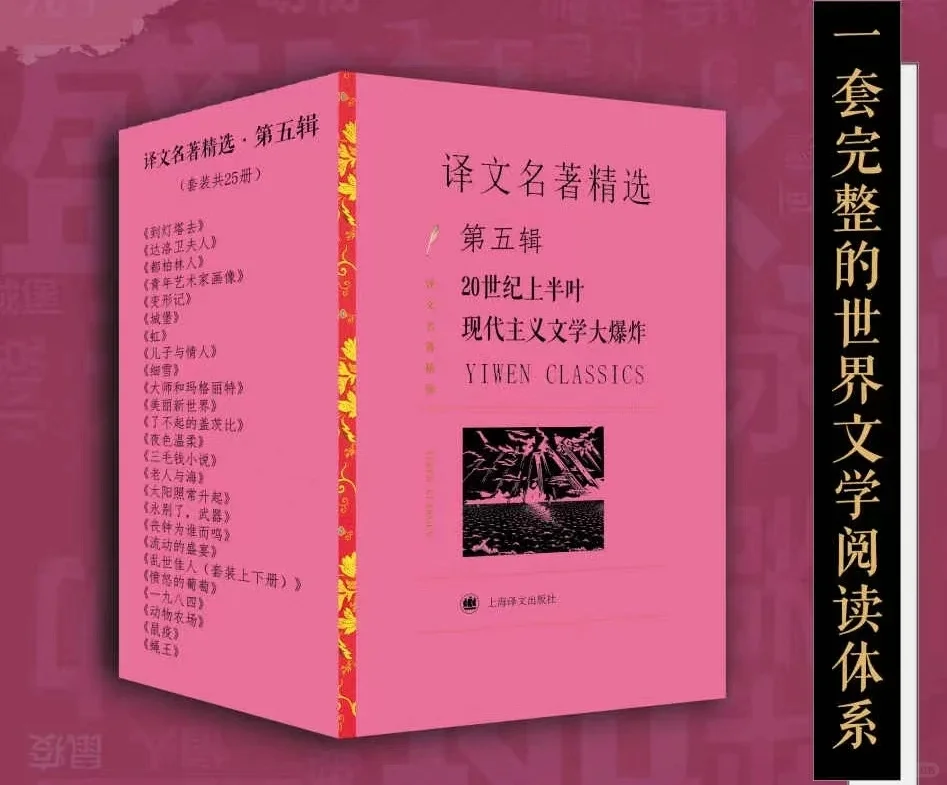 世界译文名著精选133本，套装合计5套