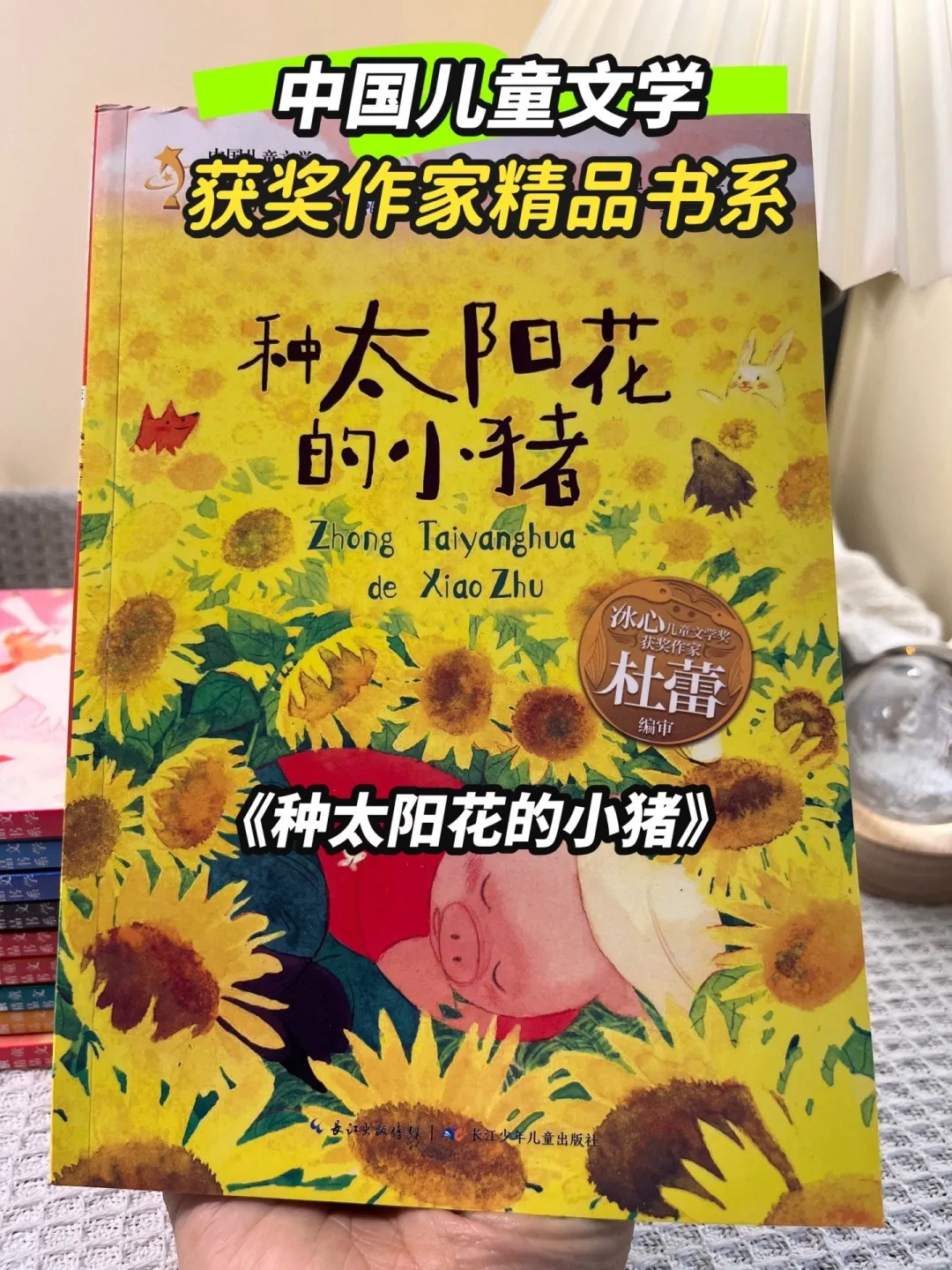 中国儿童文学获奖作家精品书系。