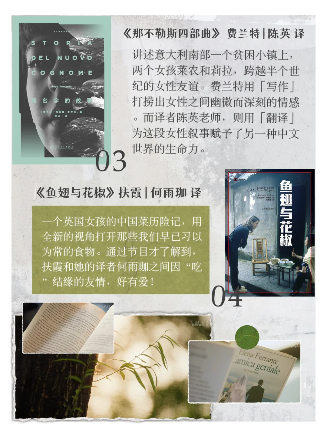 书单、纪录片分享｜最近的能量来源