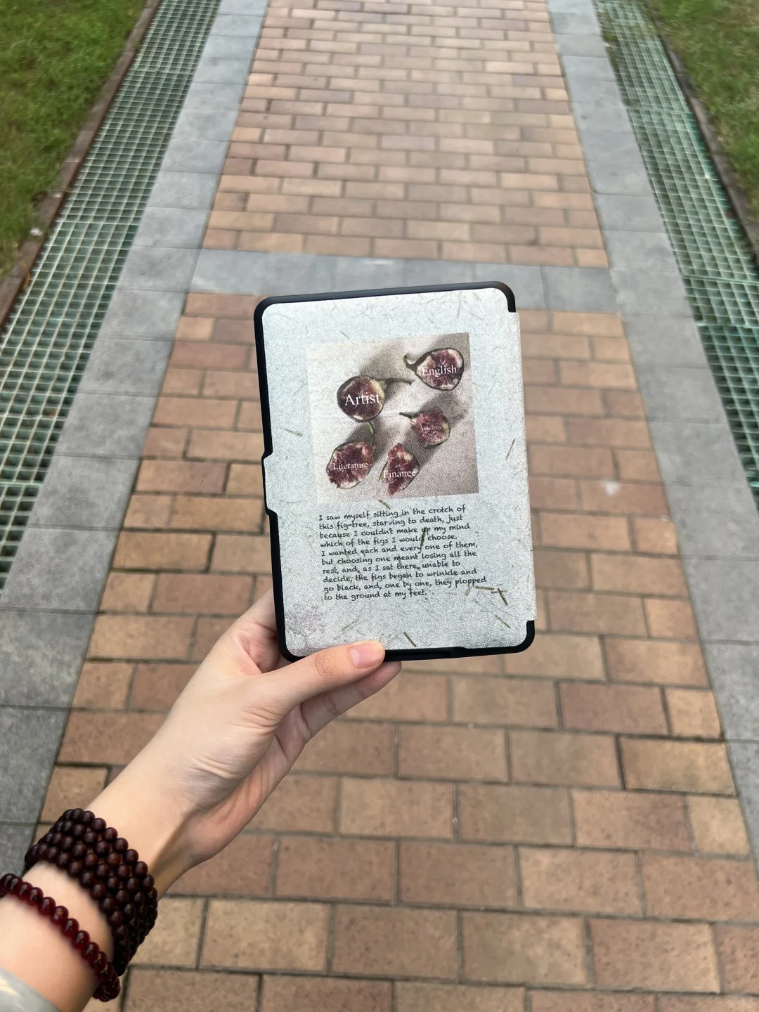 给你看我的kindle保护套✎ ̼