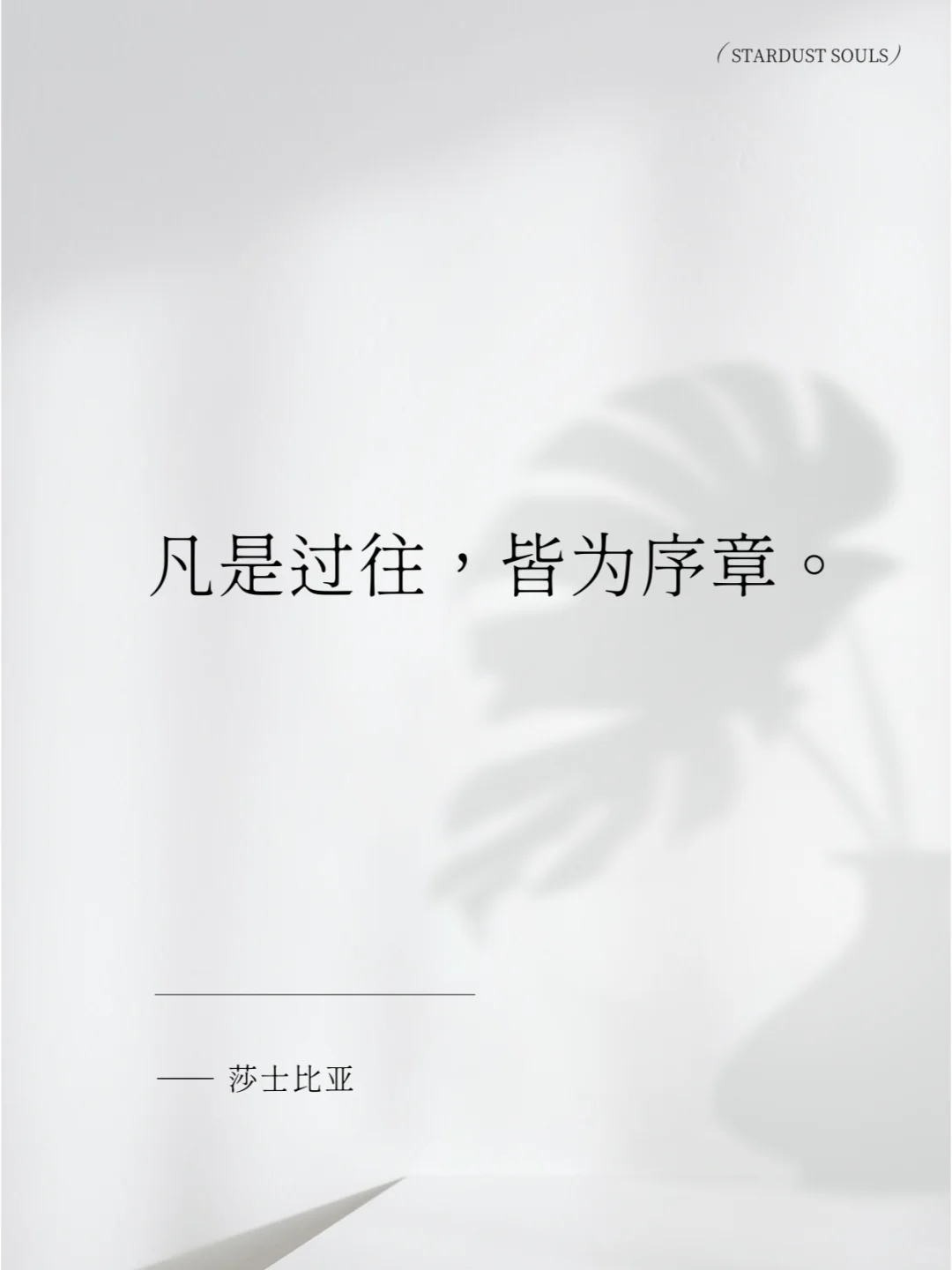 你能拒绝文学，但无法拒绝莎士比亚。