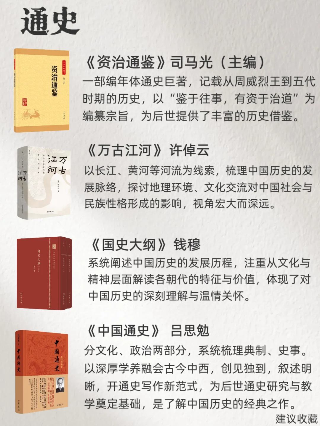 按时间顺序必看的24本历史书｜书单分享