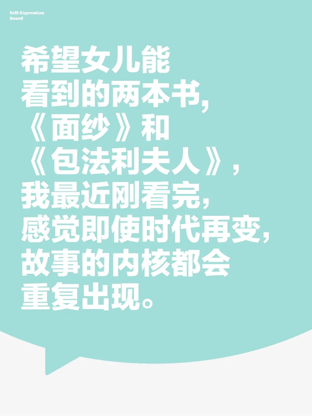 面纱和包法利夫人