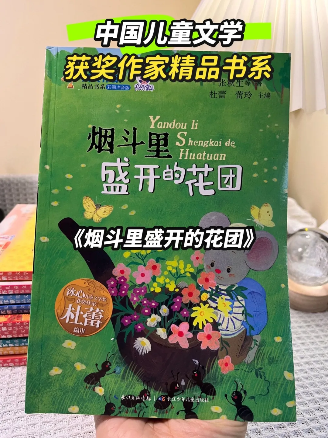 中国儿童文学获奖作家精品书系。