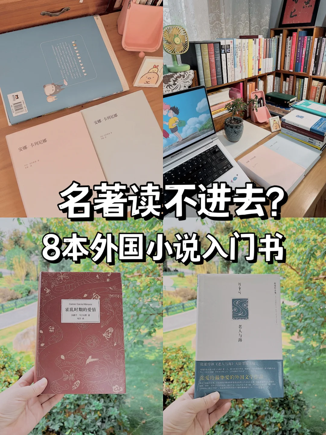 名著难读？分享8本对新手友好外国小说入门书